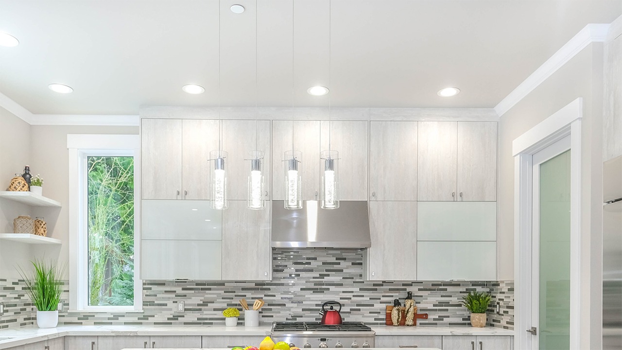 This is an image of kitchen lighting.